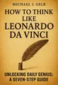 Cover of 'How to think like leonardo da vinci'