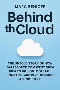 Cover of 'Behind the cloud'