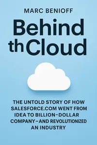 Cover of 'Behind the cloud'