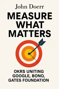 Cover of 'Measure what matters'