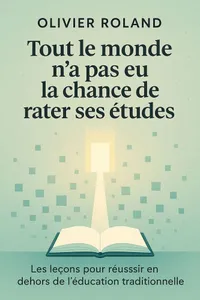 Couverture de 'Tout le monde na pas eu la chance de rater ses etudes'