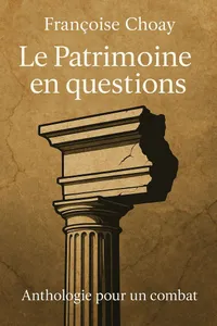 Couverture de 'Le patrimoine en questions'
