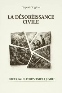 Couverture de 'La desobeissance civile'