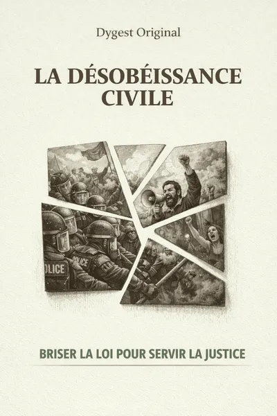 Couverture de 'La desobeissance civile'