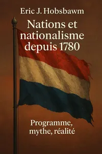 Couverture de 'Nations et nationalisme depuis 1780'