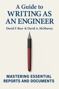 Cover of 'A guide to writing as an engineer'