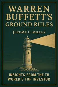 Cover of 'Warren buffetts ground rules'
