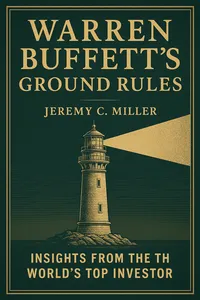 Cover of 'Warren buffetts ground rules'