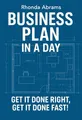 Cover of 'Business plan in a day'