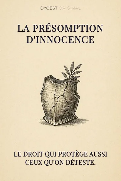 Couverture de 'La presomption dinnoncence'