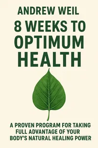 Cover of '8 weeks to optimum health'