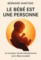 Couverture de 'Le bebe est une personne'