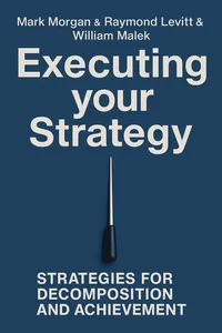Cover of 'Executing your strategy'