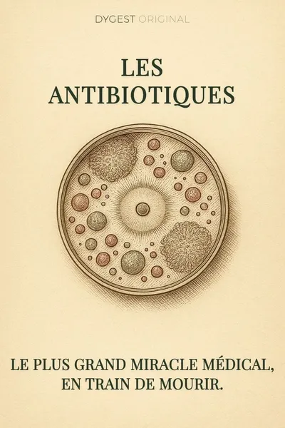 Couverture de 'Les antibiotiques'