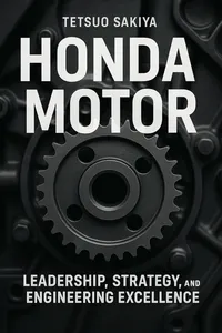 Cover of 'Honda motor'