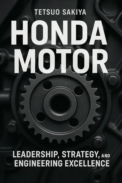 Cover of 'Honda motor'