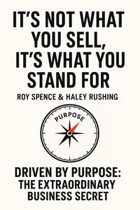 Cover of 'Its not what you sell its what you stand for'
