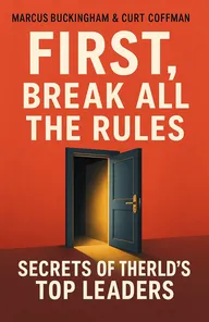 Cover of 'First break all the rules'