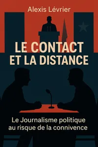Couverture de 'Le contact et la distance'