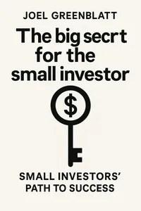 Cover of 'The big secret for the small investor'