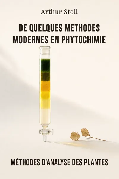 De quelques methodes modernes en phytochimie