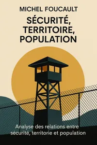 Couverture de 'Securite territoire population'