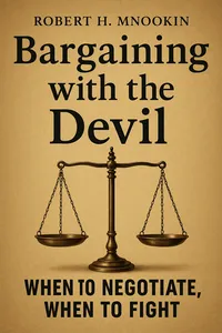 Cover of 'Bargaining with the devil'