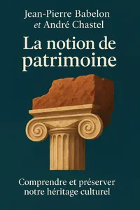 Couverture de 'La notion de patrimoine'