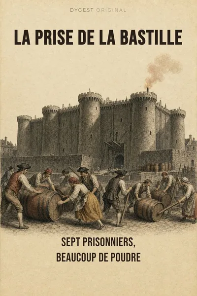 Couverture de 'Prise de la bastille'