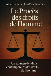 Couverture de 'Le proces des droits de lhomme'