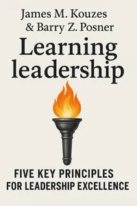 Cover of 'Learning leadership'