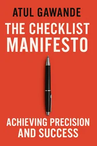 Cover of 'The checklist manifesto'