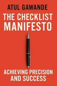 Cover of 'The checklist manifesto'