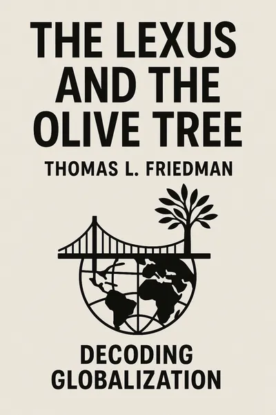 Cover of 'The lexus and the olive tree'