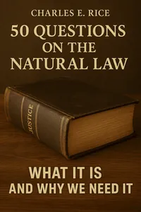 Cover of '50 questions on the natural law'