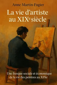 Couverture de 'La vie dartiste au xixe siecle'