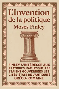 Couverture de 'Linvention de la politique'