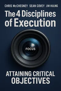 Cover of 'The 4 disciplines of execution'
