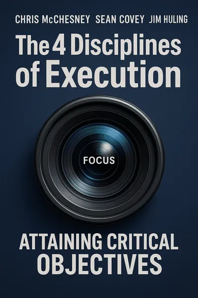 Cover of 'The 4 disciplines of execution'