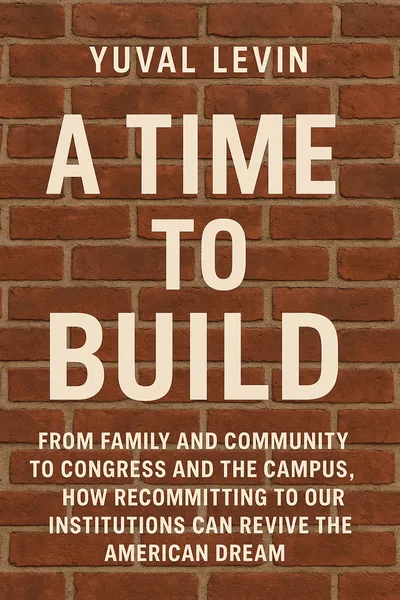 Cover of 'A time to build'
