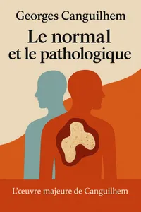 Couverture de 'Le normal et le pathologique'