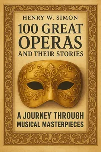 Cover of '100 great operas and their stories'