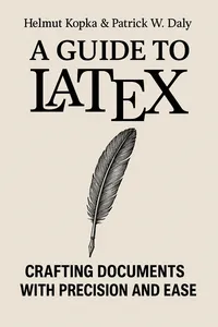 Cover of 'A guide to latex'