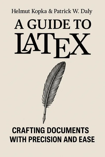 Cover of 'A guide to latex'