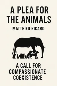 Cover of 'A plea for the animals'