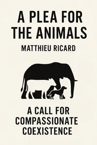 Cover of 'A plea for the animals'