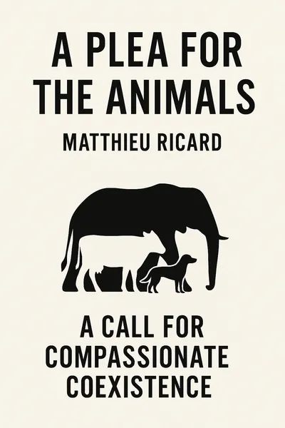 Cover of 'A plea for the animals'