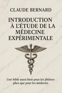 Couverture de 'Introduction a letude de la medecine experimentale'
