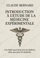 Couverture de 'Introduction a letude de la medecine experimentale'