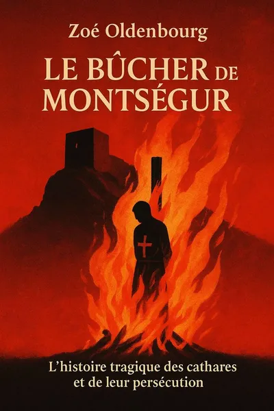 Couverture de 'Le bucher de montsegur'